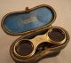 Vintage Le Maire Bailey Banks Biddle Brass Mother Of Pearl Opera Glasses 63 Case Other photo 1
