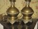 Ornate French Pair Moderator Lamps C.  1860 (electrified) Lamps photo 2
