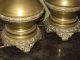 Ornate French Pair Moderator Lamps C.  1860 (electrified) Lamps photo 4