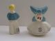 Vintage Goldammer Ceramics Boy & Dutch Girl Figurines Planters Holder Figurines photo 1