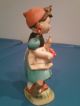 Vintage Girl Figurine Wales (with Crown) Made In Japan Figurines photo 3