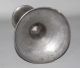Large 19th C Antique American Pewter Whale Oil Lamp Metalware photo 3