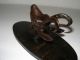 An Antique Black Forst Carving Of A A Chamois Carved Figures photo 1
