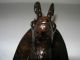 An Antique Black Forst Carving Of A A Chamois Carved Figures photo 6