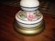 Shabby Chic Cottage Lamp Light Porcelain Applied Roses Italian Capodimonte Style Lamps photo 3