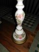 Shabby Chic Cottage Lamp Light Porcelain Applied Roses Italian Capodimonte Style Lamps photo 8
