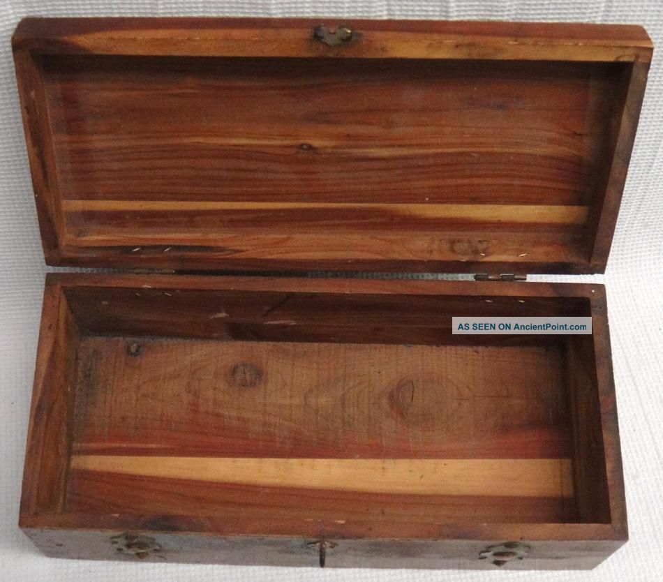 Antique Small Wooden Box