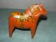 An Old Swedish Dala Horse Carved Figures photo 2