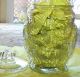 Vtg Wise Old Hooty Owl Glass Jar Large Potato Chips Cookies Canister Halloween Jars photo 5