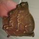 Antique Bronze Bulldog Boxer Art Sculpture Card Receiver Change Tray Dish Dog Metalware photo 5