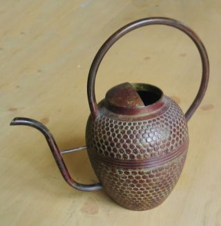 Vintage Decorative Cast Iron Teapot 8 