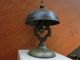 Antique Brass Bell From Haunted Gettysburg Hotel - - Marble Stand Metalware photo 6