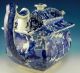 Enoch Wood Blue & White Teapot 1825 Teapots & Tea Sets photo 1