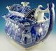 Enoch Wood Blue & White Teapot 1825 Teapots & Tea Sets photo 2
