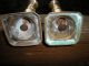Pair 19th Century Brass Beehive Push - Up Candlesticks Metalware photo 4
