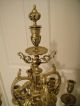 Louis Xv Bronze Gothic Candelabra Metalware photo 1