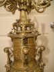Louis Xv Bronze Gothic Candelabra Metalware photo 3