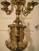 Louis Xv Bronze Gothic Candelabra Metalware photo 6