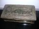 Vtg Bronze Bakelite Casket Trinket Box Jennings Bros Neoclassical Metalware photo 2