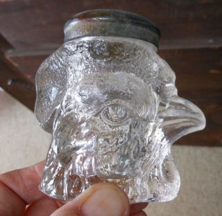 Antique Eapg Rooster Head Salt Or Pepper Shaker photo