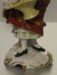 An Antique Capodimonte Napels Porcelain Flower Seller Lady Figurine Figure Figurines photo 6
