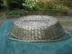 Antique French Bistro Woven Brass Bread Basket Metalware photo 2