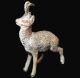 Cold Painted Bronze Micro Miniature Reindeer Antelope Figurine C1890 Metalware photo 9