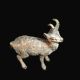Cold Painted Bronze Micro Miniature Reindeer Antelope Figurine C1890 Metalware photo 2