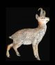 Cold Painted Bronze Micro Miniature Reindeer Antelope Figurine C1890 Metalware photo 3