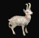 Cold Painted Bronze Micro Miniature Reindeer Antelope Figurine C1890 Metalware photo 4