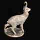 Cold Painted Bronze Micro Miniature Reindeer Antelope Figurine C1890 Metalware photo 8