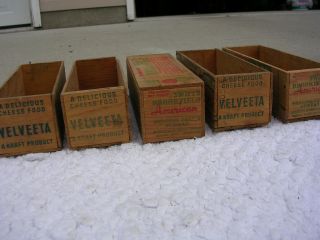 Vintage Wooden Cheese Boxes – 5 photo