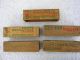 Vintage Wooden Cheese Boxes – 5 Boxes photo 1