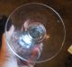 Early Blown & Cut Flint Wine Glass Or Goblet Stemware photo 4