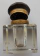 French Antique Inkwell,  France Metalware photo 2