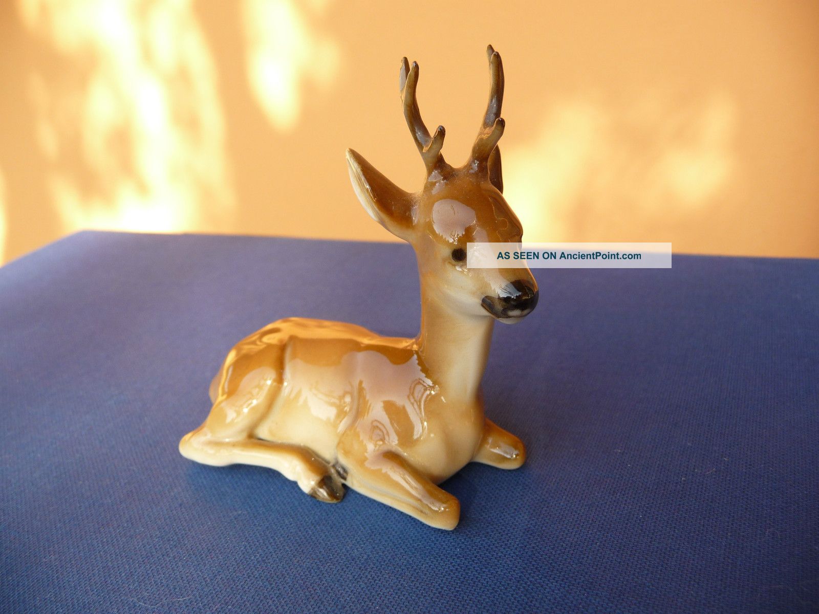Wonderful Hutschenreuther Roebuck Deer Porcelain Figurine Perfect Figurines photo