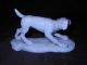 Antique Nymphenburg German Porcelain Dog Blance De Chine Figurines photo 1