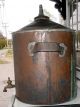 Large Antique Primiative Handled Copper Whiskey Moonshine Still W/ Spigot N/r Metalware photo 5