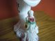 Italian Cherub Sitting On Cornucopia Vase,  Capodimonte Figurines photo 5