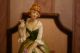 , Antiques Porcelain Figurine Lady In Green. Figurines photo 1