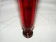 Antique Blood Red Auto Wall Pocket Ruby Red Vases photo 1