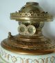 H.  B.  & H.  Electrified Oil Lamp Holmes Booth & Haydens Brass/porcelain Lamps photo 4