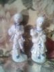 Pair 2 Delft Blue 	Continental Lady & Gentleman Ceramic Figurines Figurines photo 6