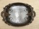 19thc Black Forest Plate With Carved Oak & Berry Decor Other photo 4