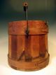 North East Shaker Wood Lidded Bucket Ca.  1890 ' S Dr.  Floyd W.  Carneal Coll. Boxes photo 1