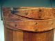 North East Shaker Wood Lidded Bucket Ca.  1890 ' S Dr.  Floyd W.  Carneal Coll. Boxes photo 5