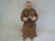 Antique German Bisque Figurines Of Monks With Table Figurines photo 4