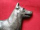 Antique Metal Bookends Dogs Canine Heavy For Library Metalware photo 7