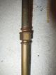 Antique Cast Iron Bridge Lamp & 6 Footed Base No.  210a & Brass Rod Covers Lamps photo 3