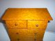 19thc Miniature Birdseye Maple Chest Of Drawers 1800-1899 photo 9